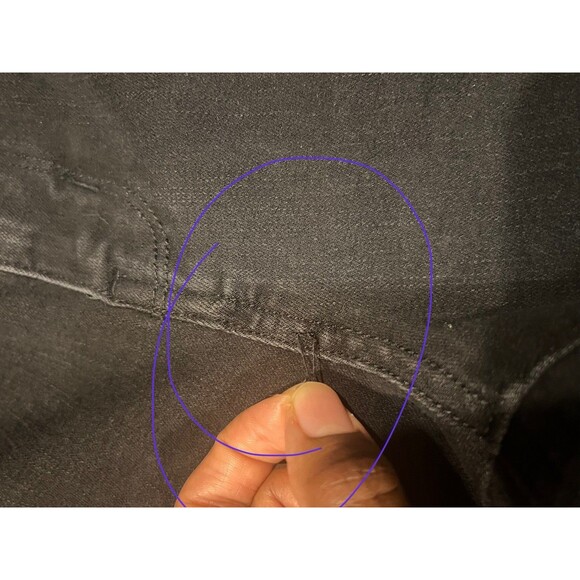 American Eagle Women's 10 Regular Next Level Hi-Rise Jegging Jeans Black M - Picture 12 of 16